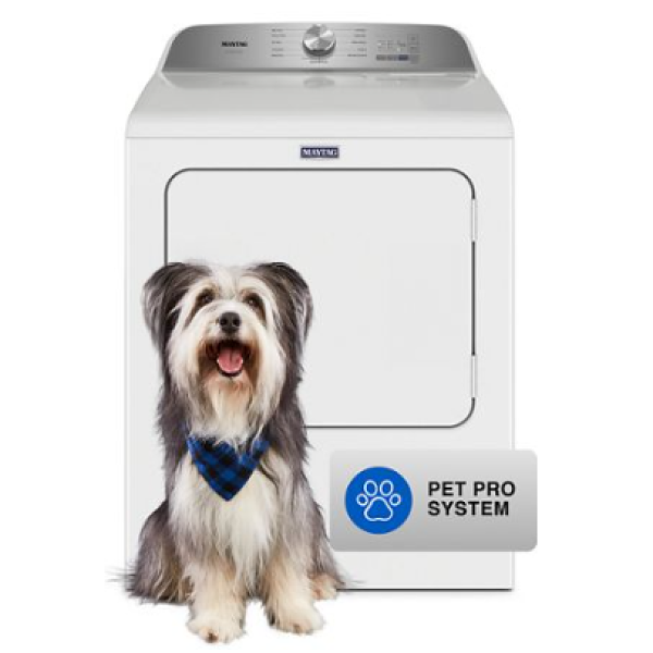 OPEN BOX Pet Pro Top Load Electric Dryer - 7.0 cu. ft. YMED6500MW0