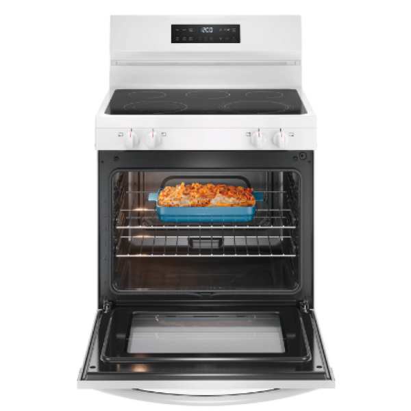 OPEN BOX Frigidaire 30'' Electric Range with the EvenTemp™FCRE306CAWA - Image 2