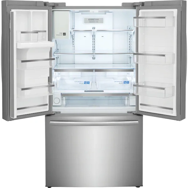 OPEN BOX 22.6 Cu. Ft. Counter-Depth French Door Refrigerator GRFC2353AF - Image 2