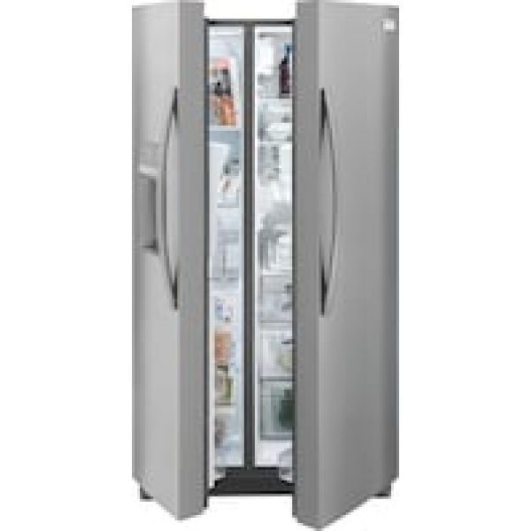 OPEN BOX 25.6 Cu. Ft. 36" Standard Depth Side by Side Refrigerator GRSS2652AF - Image 7