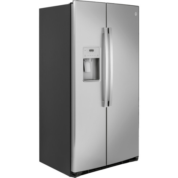 NEW 21.8 Cu. Ft. Counter-Depth Fingerprint Resistant Side-By-Side Refrigerator GZS22IYNGS - Image 2