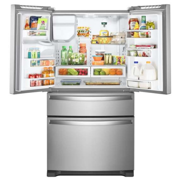 OPEN BOX 36-inch Wide French Door Refrigerator WRF535SWHZ12 - Image 3