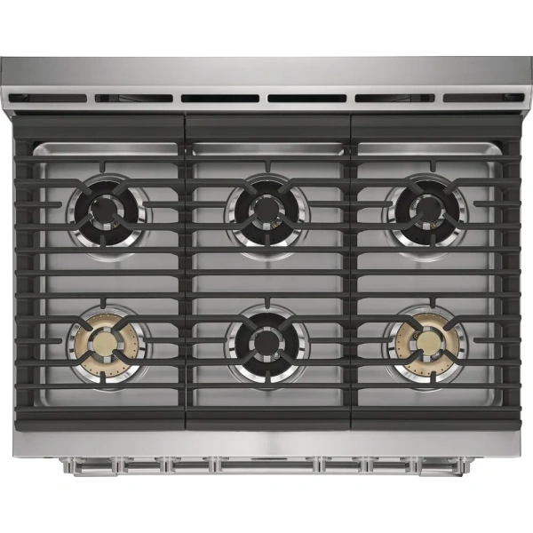 NEW 36 Inch Freestanding Gas Range with 6 Sealed Burners, 4.4 Cu. Ft. Oven Capacity PCFG3670AF - Image 2