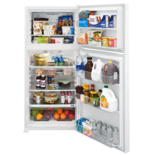 FM Frigidaire 20 Cu. Ft. Garage Ready Top Freezer Refrigerator FFTR2045VW7 - Image 2