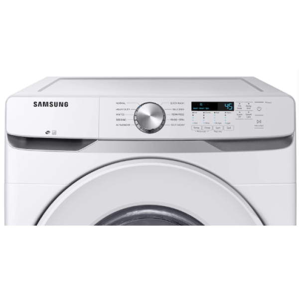 OPEN BOX 4.5 cu. ft. Front Load Washer with Vibration Reduction Technology+ in White WF45T6000AW - Image 3