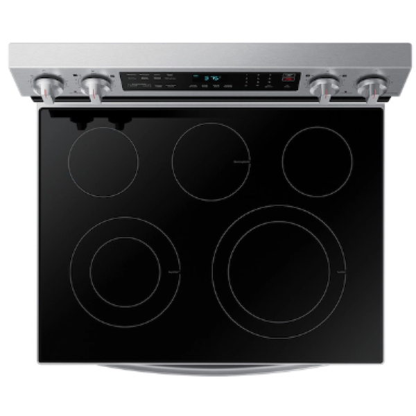 NEW 6.3 cu. ft. Smart Freestanding Electric Range with No-Preheat Air Fry & Convection in Stainless Steel  ME63A6511SS - Image 3