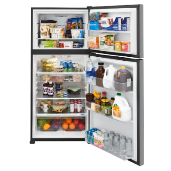 OPEN BOX Frigidaire 20 Cu. Ft. Garage Ready Top Freezer Refrigerator FFTR2045VW7 - Image 2