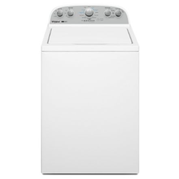 FM 3.8–3.9 Cu. Ft. Whirlpool® Top Load Washer with Removable Agitator WTW4957PW0