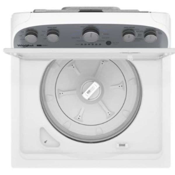 FM 3.8–3.9 Cu. Ft. Whirlpool® Top Load Washer with Removable Agitator WTW4957PW0 - Image 2