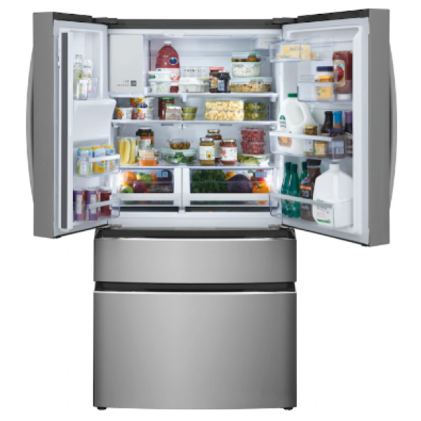 FM Frigidaire Gallery 22 Cu. Ft. Counter-Depth 4-Door French Door Refrigerator GRMC2273CF - Image 3