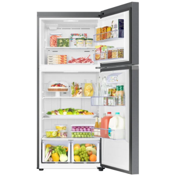 NEW Samsung 30" 17.6 Cu. Ft. Smart Top-Freezer Refrigerator - Stainless Steel - RT18DG6500SR - Image 3