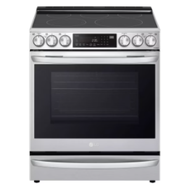 NEW 6.3 cu ft. Smart Wi-Fi Enabled ProBake Convection® InstaView™ Electric Slide-in Range with Air Fry LSEL6337F