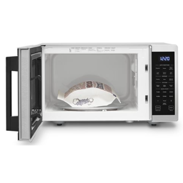 NEW 0.9 Cu. Ft. Capacity Countertop Microwave with 900 Watt Cooking Power YWMC30309LS0 - Image 2