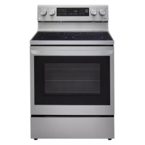 OPEN BOX 6.3 cu ft. Smart Wi-Fi Enabled True Convection InstaView® Electric Range with Air Fry LREL6325F