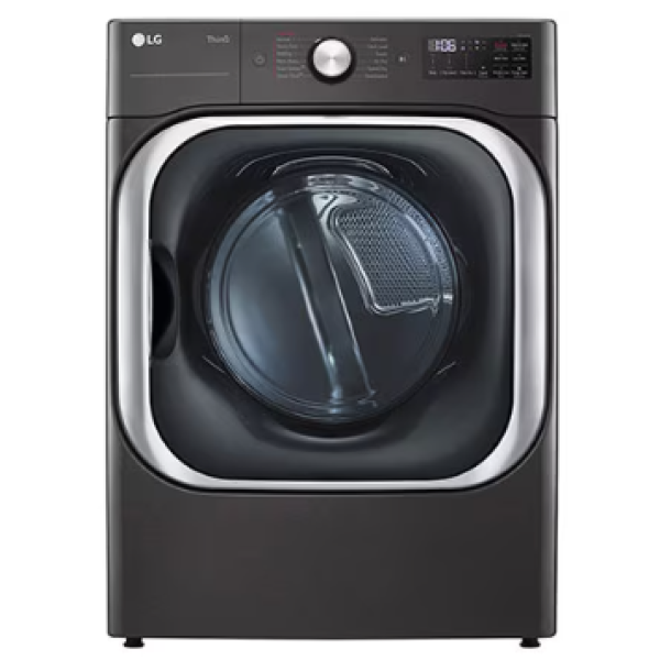 OPEN BOX  9.0 cu. ft. Mega Capacity Smart wi-fi Enabled Front Load Electric Dryer with TurboSteam DLEX8900B