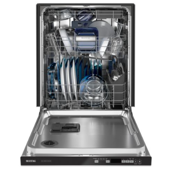 OPEN BOX 24” Top Control Dishwasher with Dual Power Filtration, PowerBlast MDB8959SKZ3 - Image 2