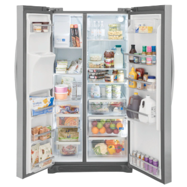 OPEN BOX Frigidaire Gallery 22 Cu. Ft. 36" Counter-Depth Side-by-Side Refrigerator GRSC2352AF9 - Image 2