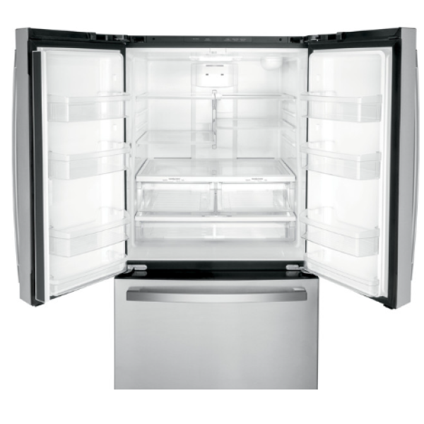 NEW GE® ENERGY STAR® 27.0 Cu. Ft. Fingerprint Resistant French-Door Refrigerator GNE27JYMFS - Image 2