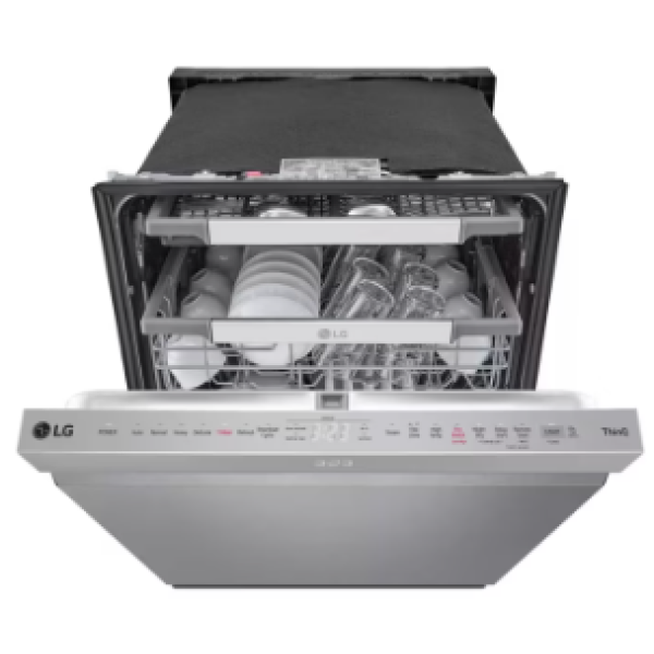 NEW 24-inch Wide Top Control Dishwasher in PrintProof™ Stainless Steel - LDPH7972S - Image 3