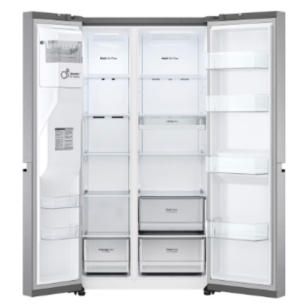 NEW 29 cu.ft. Side-by-Side Standard-Depth Refrigerator with Ice and Water Dispenser LS29S3230V