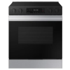 OPEN BOX Bespoke 6.0 cu. ft. Smart Slide-In Gas Range with Air Sous Vide & Air Fry in Stainless Steel NX60T8511SS/AA