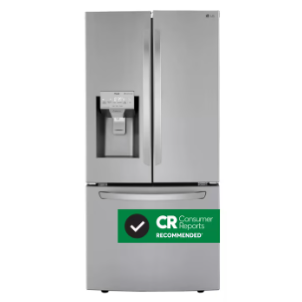 OPEN BOX 33-inch Wide French Door Refrigerator - 25 cu. ft. - LRFXS2503S