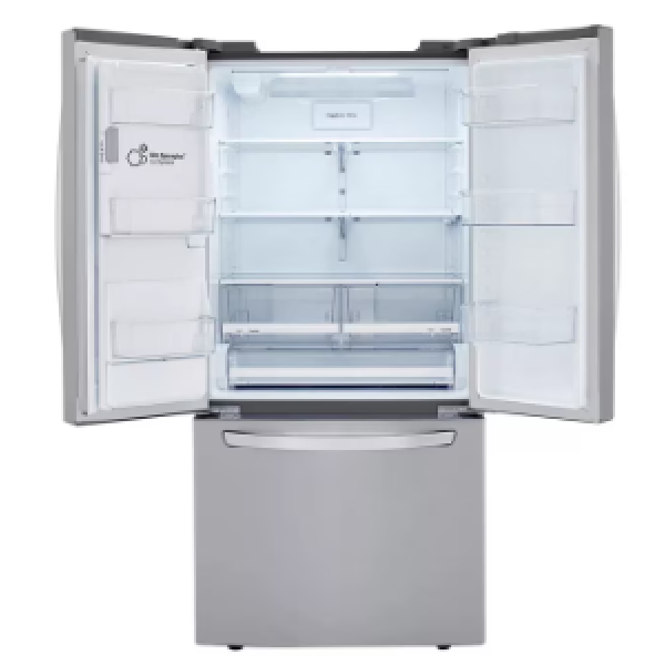 OPEN BOX 33-inch Wide French Door Refrigerator - 25 cu. ft. - LRFXS2503S - Image 2