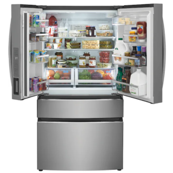 NEW Frigidaire Gallery 27 Cu. Ft. Standard-Depth 4-Door French Door Refrigerator GRMN2872AF - Image 2