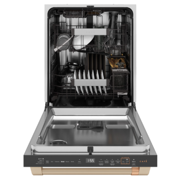 NEW Café™ CustomFit ENERGY STAR Stainless Interior Smart Dishwasher with Ultra Wash Top Rack and Dual Convection Ultra Dry, LED Lights, 39 dBA CDT888P4V1W2 - Image 2