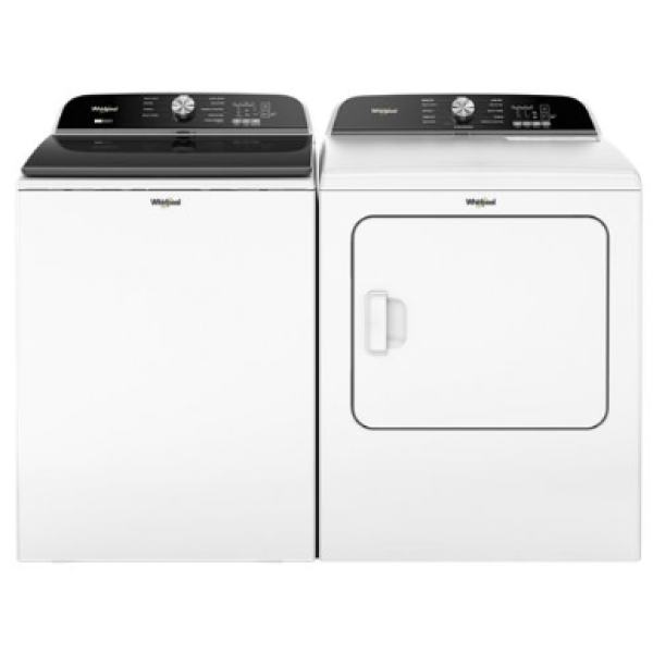 NEW 7.0 Cu. Ft. Whirlpool® Top Load Electric Dryer with Moisture Sensor YWED6150PW9 - Image 4