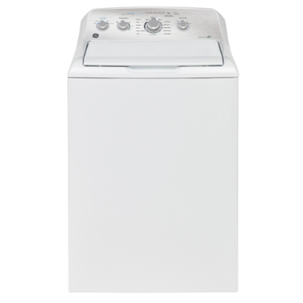 OPEN BOX GE 4.9 Cu. Ft. Top Load Washer with SaniFresh Cycle White GTW451BMR0WS