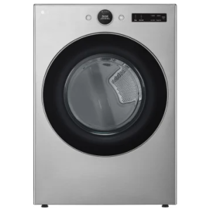 NEW LG 7.4 cu. ft. Ultra Large Capacity Smart Wi-Fi Enabled Front Load Electric Dryer with TurboSteam™ – Graphite Steel DLEX5500V